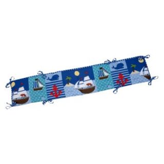 Little Bedding by NoJo Baby Buccaneer Traditional Padded Bumper   Crib Bumpers