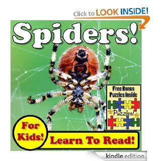 Children's Book "Spiders Learn About Spiders While Learning To Read   Spider Photos And Facts Make It Easy" (Over 45+ Photos of Spiders) eBook Monica Molina Kindle Store