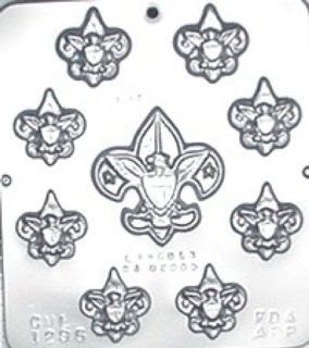 Boy Scout Assortment Badges Chocolate Candy Mold Candy Making Molds Kitchen & Dining