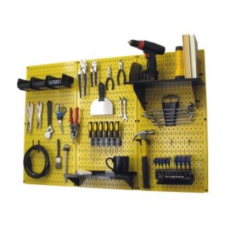 Wall Control Pegboard Standard Tool Storage Kit – Yellow   Wall Storage