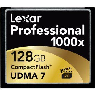 Lexar Professional   flash memory card   128 GB   CompactFlash (LCF128GCTBNA1000)   Computers & Accessories