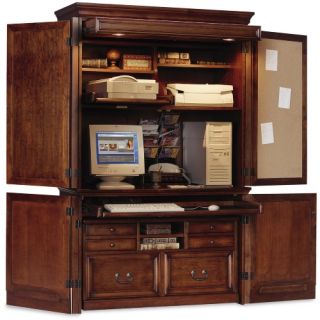 Mount View Armoire by Kathy Ireland   Computer Armoires