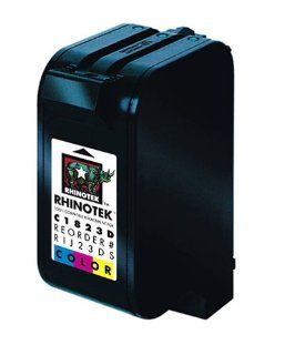 Rhinotek compatible for HP Color Copier 140, C1823D Color Ink 1pk (RIJ23DS) Electronics