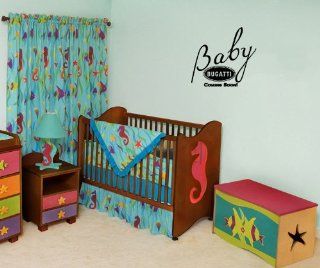 Wall Decor Sticker Mural Decal Baby KID Room Car for boys Bugatti 855  
