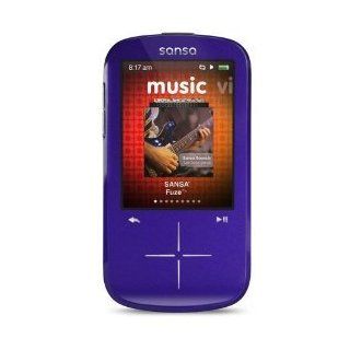 SANDISK  Player, Sansa Fuze +, 8GB, Purple Electronics