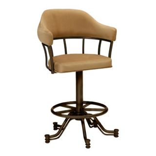 Tempo Lodge 30 in. Tilt Swivel Bar Stool with Arms   Bar Stools