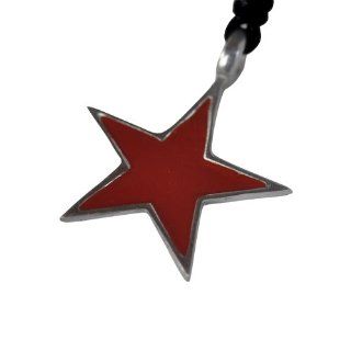 Necklace Pendant Jewelry Communist Red star Handmade Silver Pewter Jewelry