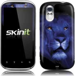 Liquid Blue   Glowing Eyes Blue Lion   HTC Amaze 4G   Skinit Skin 