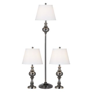 Pacific Coast Lighting Belleview Collection 3 Piece Lamp Set   Table Lamps