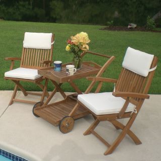Royal Teak Sailor Folding Arm Chair   Outdoor Lounge Chairs