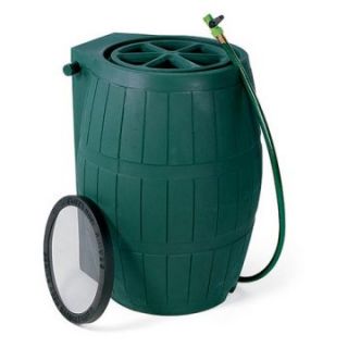 Achla Designs 54 Gallon Green Rain Barrel   Rain Barrels