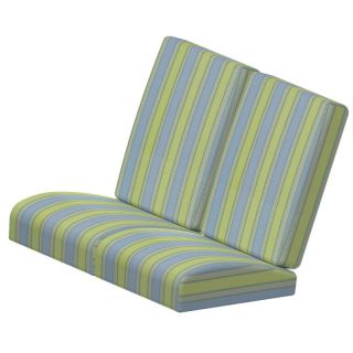 POLYWOOD® 24.52 x 24 Sunbrella Mission Seat Cushion   Set of 2   Outdoor Cushions