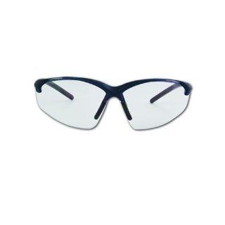 Magid Y79 Gemstone Zircon Protective Glasses with Metallic Sapphire Frame and Clear Lens Safety Glasses