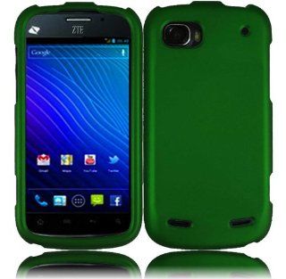 For ZTE Warp Sequent N861 Hard Cover Case Dark Green Cell Phones & Accessories