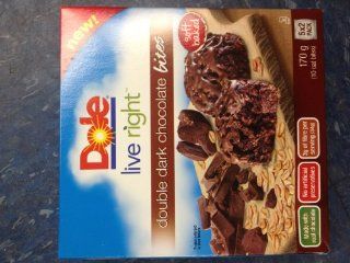 Dole Live Right Double Dark Chocolate Bites (4 BOXES)  Other Products  