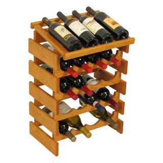 Dakota 20 Bottle Wine Rack with Display Top   Wine Racks