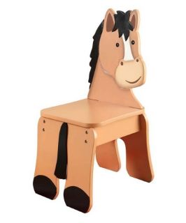 Fantasy Fields Happy Farm Horse Chair   Kids Traditional Chairs