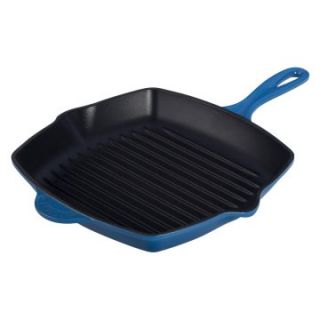 Le Creuset 10.25 in. Square Skillet Grill   Marseille   Fry Pans & Skillets