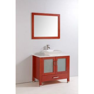 Legion Furniture 36 in. Single Sink Bathroom Vanity Set with Faucet   Single Sink Bathroom Vanities