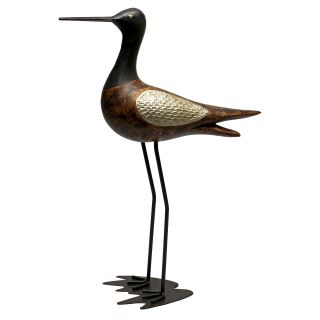 Vita V Home Shore Bird   Sandpiper with Head Up   Sculptures & Figurines
