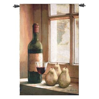 Wine And Pears   35W x 53H in.   Wall Tapestries and Scrolls