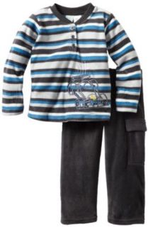 Baby Togs Boys 2 7 Microfleece Set, Gray, 2T Clothing