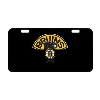 NHL Boston Bruins Metal License Plate Frame LP 863  Sports Fan License Plate Frames  Sports & Outdoors