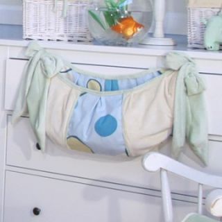 Brandee Danielle Bubbles Blue Toy Bag   Nursery Decor