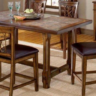 Villagio Counter Height Dining Table with Trestle Base by Hillsdale Furniture  
