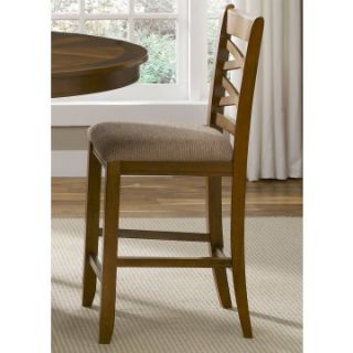 Liberty Furniture Bistro Double X Back Counter Stool   Set of 2   Dining Chairs