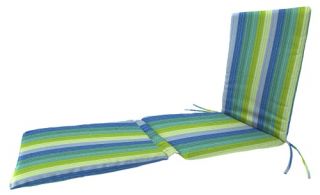 Jordan Manufacturing 74 x 19 Sunbrella Steamer Chaise Lounge Cushion   Outdoor Cushions
