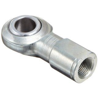 Sealmaster CFFL 3T Rod End Bearing, Two Piece, Precision, Self Lubricating, Female Shank, Left Hand Thread, 0.190" 32 Shank Thread Size, 0.190" Bore, 6 1/2 degrees Misalignment Angle, 5/16" Length Through Bore, 5/8" Overall Head Width,