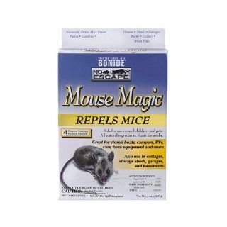 Bonide 865 4 Count Mouse Repellent, 2 Ounce  Rodent Repellents  Patio, Lawn & Garden