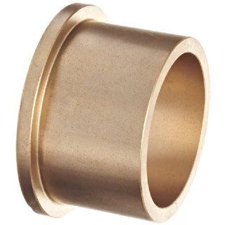 Bunting Bearings FFM050060040 50.0 MM Bore x 60.0 MM OD x 70.0 MM Length 40.0 MM Flange OD x 5.0 MM Flange Thickness Powdered Metal SAE 841 Flanged Metric Bearings Flanged Sleeve Bearings