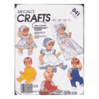 Wardrobe Complete for Small, Medium and Large Size Dolls, McCall's Crafts 841 McCall Corp Books