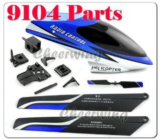 Double Horse 9104 Helicopter Spare Parts Main Tail Blade 9104 04 9104 19 9104 24 9104 17 Toys & Games