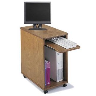 Safco Desk Side Mini Workstation   Workstation Computer Carts