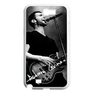 Custom Adam Levine Back Cover Case for Samsung Galaxy Note 2 N7100 N30 Cell Phones & Accessories