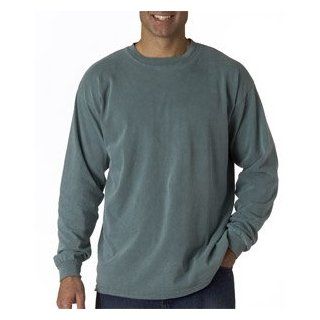 Comfort Colors by Chouinard Adult Heavyweight Long Sleeve Tee   Blue Spruce at  Men�s Clothing store