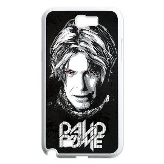 Custom David Bowie Back Cover Case for Samsung Galaxy Note 2 N7100 N1011 Cell Phones & Accessories