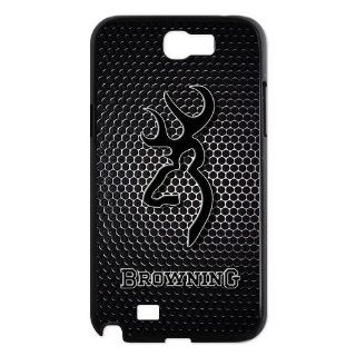 Custom Browning Back Cover Case for Samsung Galaxy Note 2 N7100 N629 Cell Phones & Accessories