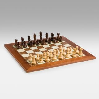 Elegant Rosewood French Staunton Chess Set   Chess Sets