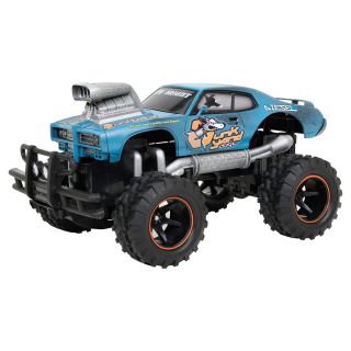 New Bright Junk Yard Dogs Blue Pontiac GTO Radio Controlled Car   Vehicles & Remote Controlled Toys