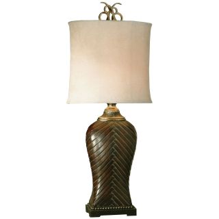 Uttermost 27240 Leather Weave Table Lamp   Table Lamps