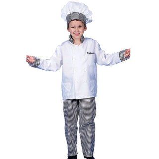 Deluxe Chef   Boy Dress Up Costume Set   Small 4 6 Dress Up America Toys & Games