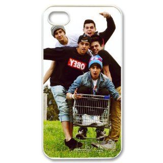 The Janoskians Custom Case for iPhone 4 4S, VICustom iPhone Protective Cover(Black&White)   Retail Packaging Cell Phones & Accessories