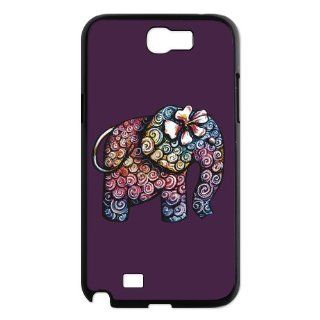 Designyourown Elephant Case for Samsung Galaxy Note 2 Samsung Galaxy Note 2 N7100 Cover Case Fast Delivery SKUnote2 846 Cell Phones & Accessories