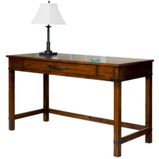 Martin Home Furnishings Point Reyes 56 in. Writing Desk   Toasted Pecan   Writing Desks