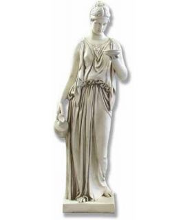 Greek Goddess Hebe Garden Statue   Garden Statues