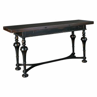 Hammary Hidden Treasures Rectangular Console table with Fold Out Top   Console Tables